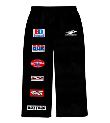 BOTTEGA DESIRES BDR PATCHES SWEATS (BLACK