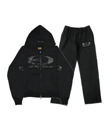 Bottega Desires Black Tech Tracksuit