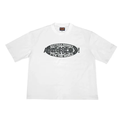 Bottega Desires ANARCHY T-SHIRT - WHITE